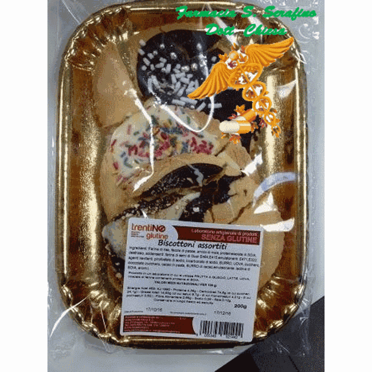 TRENTINO BISCOTTONI ASSORTITI 200G (EROGABILE)