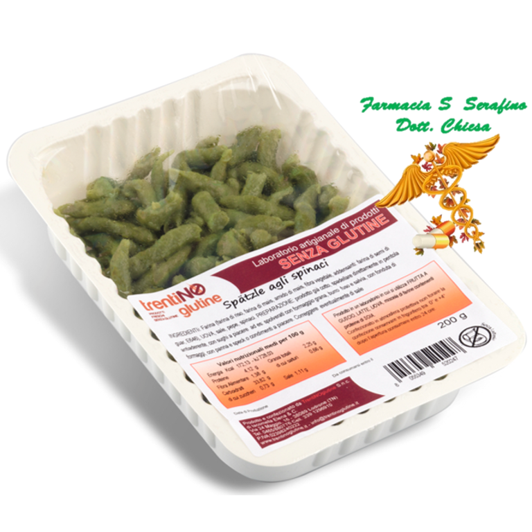TRENTINO SPAETZLE AGLI SPINACI S/G 220G