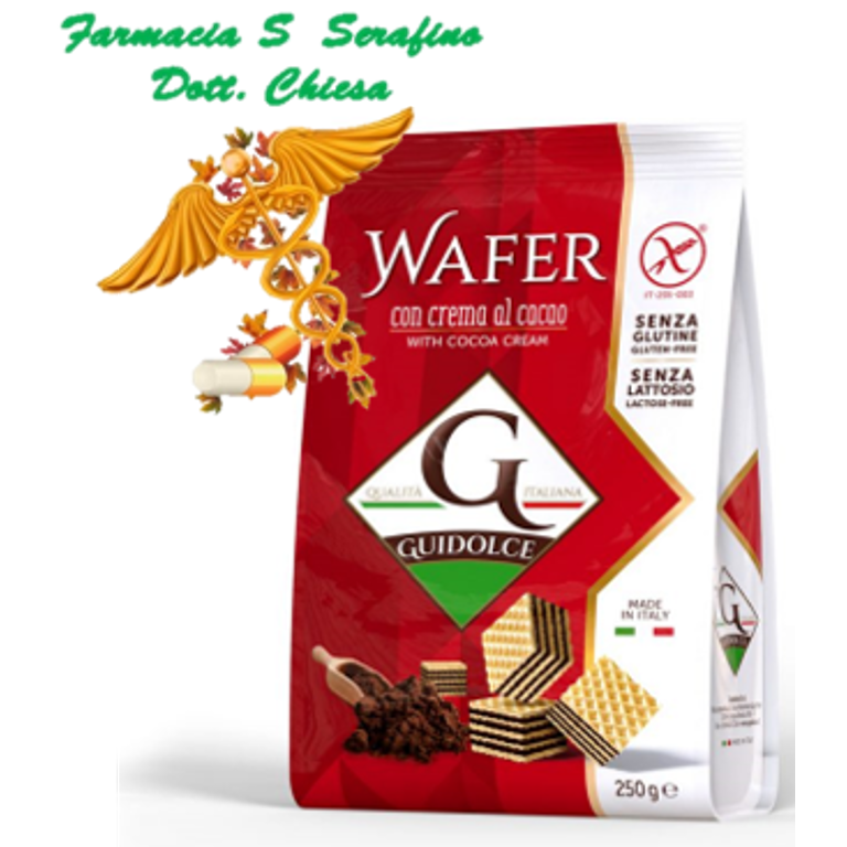 WAFER CREMA CACAO 250G