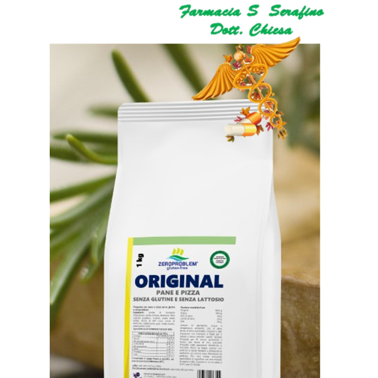 ZERO PROBLEM ORIGINAL PANE E PIZZA 1KG